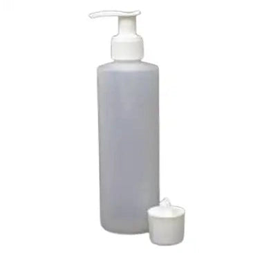 8 oz Plastic Bottle with Interchangeable Tops