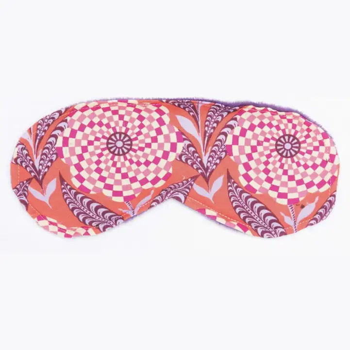 Luxury Therapeutics Botanica Collection: Soothing Eye Pillow- Botanica Pinwheel Floral