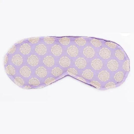 Luxury Therapeutics Botanica Collection: Soothing Eye Pillow- Botanica Pinwheel Mini Lilac