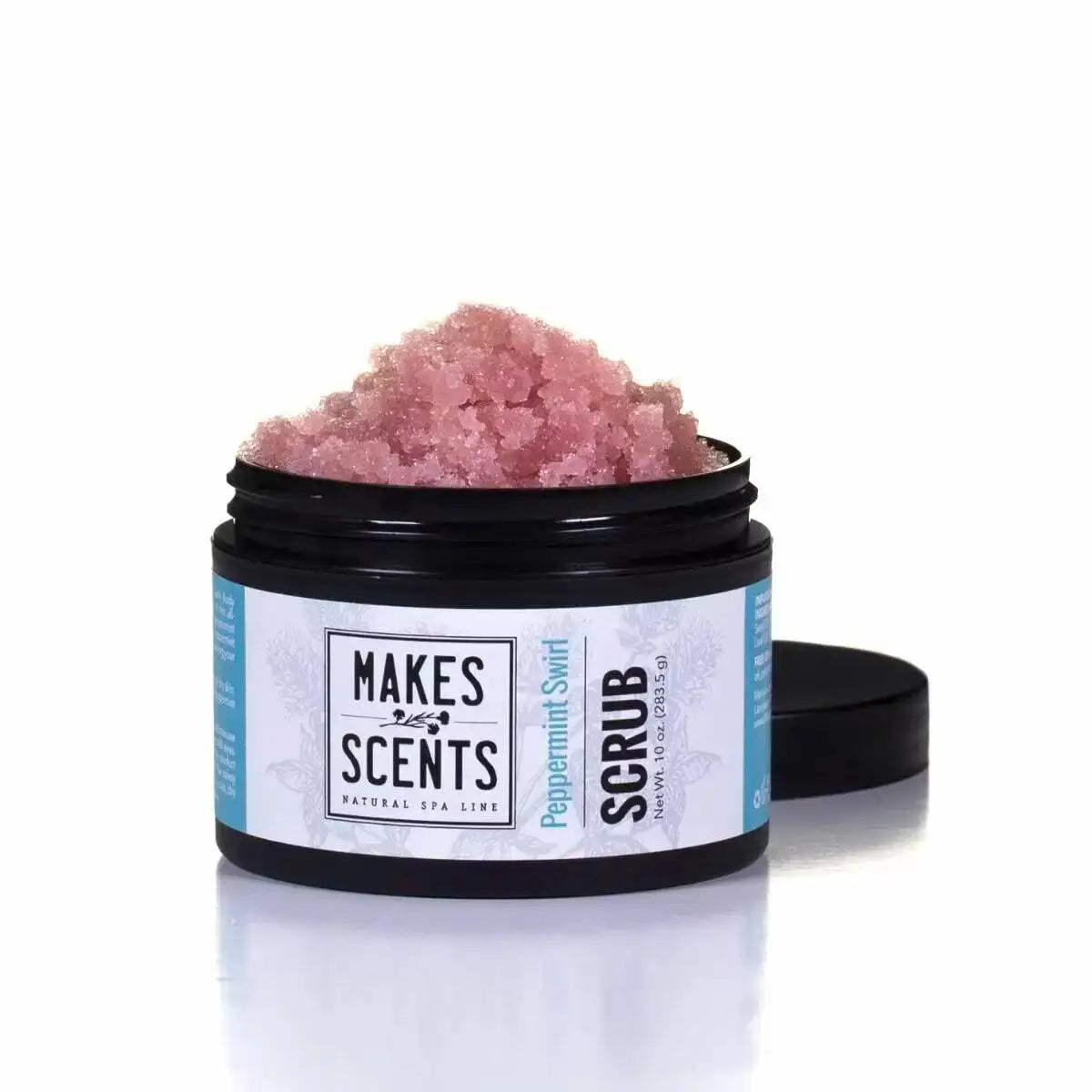 Makes Scents Peppermint Swirl Body Scrub - 10 oz