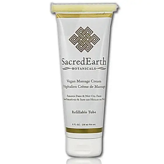 Sacred Earth Empty Labeled Cream Tube with Clamp