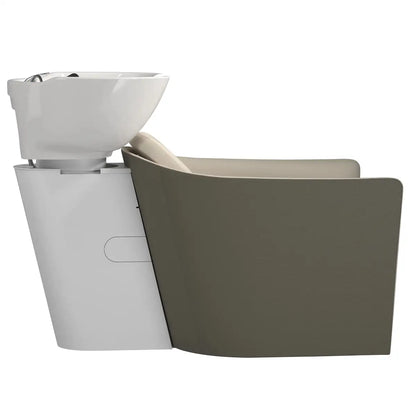 Gamma & Bross QL Wash E shampoo station - angle view