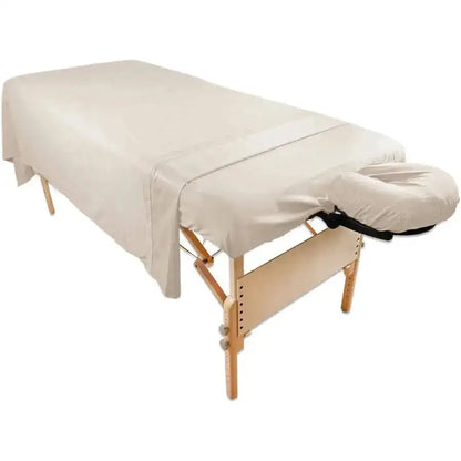 Body Linen Tranquility microfiber 3 piece massage sheet set folded