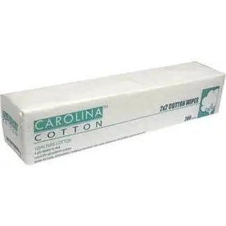 Carolina Cotton 2X2 Esthetic Wipes - 200 count