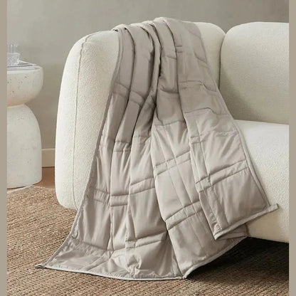 Baloo Weighted Throw 12lbs - Silver Sage