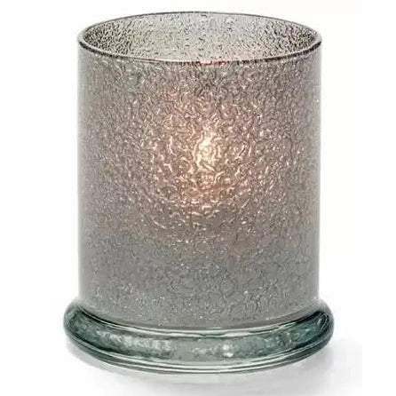 Smoke Jewel Columns Glass Votive Lamp