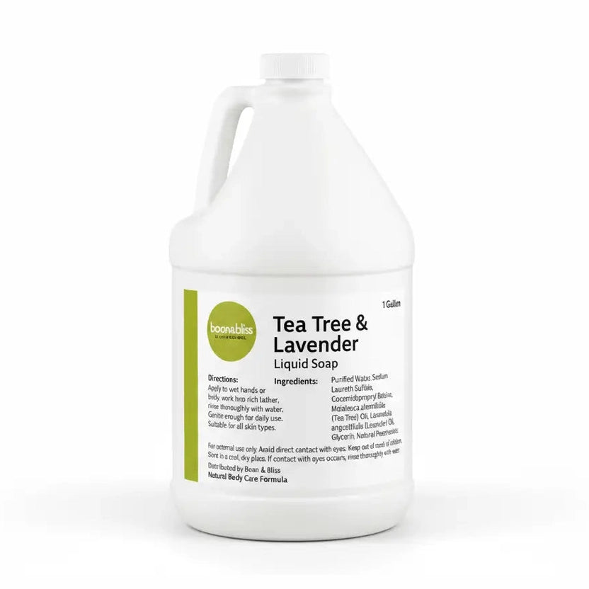 Boon & Bliss Tea Tree and Lavender Body and Hand Soap - 1 Gallon