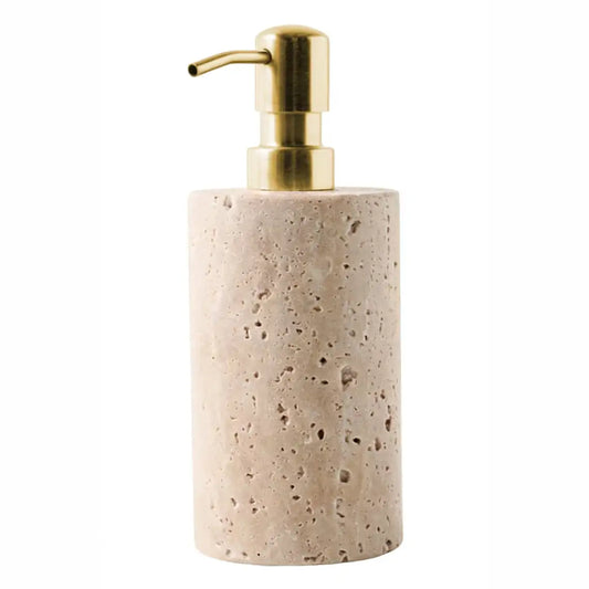 Travertine Soap Dispenser