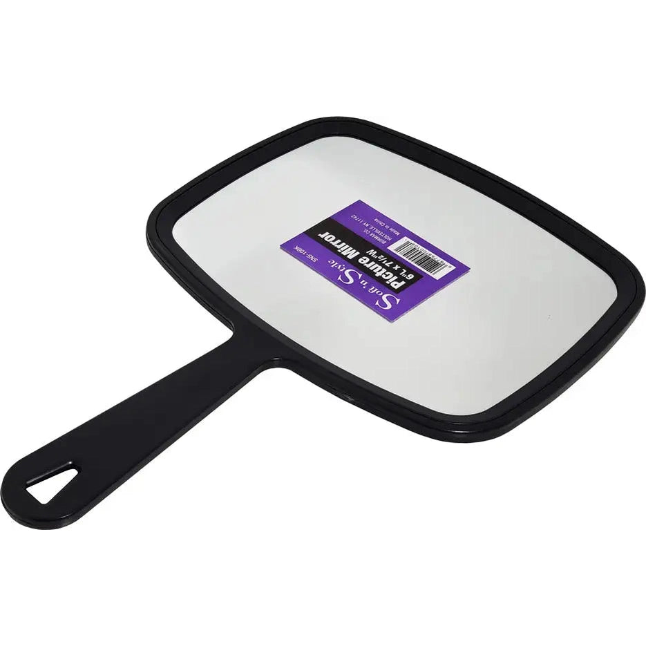 Soft 'N Style Make-up Mirror, Black