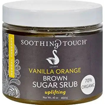 Soothing Touch Vanilla Orange Brown Sugar Scrub 16oz