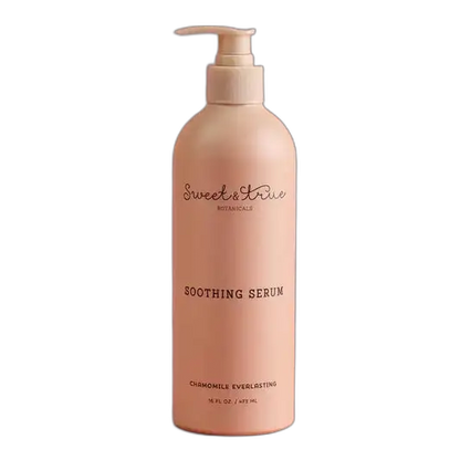 Sweet & True Soothing Serum Calming Chamomile 16 oz post-sugar calming bottle