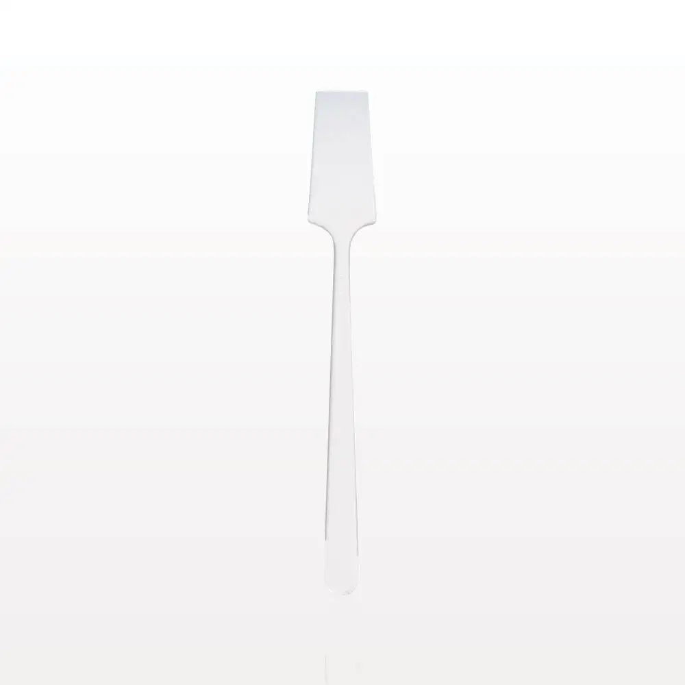 2.5 Inch Spade Shaped Spatula White - 25 count
