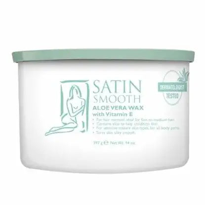 Satin Smooth Aloe Vera Wax With Vitamin E