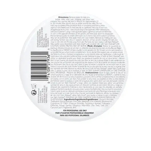 Satin Smooth Calendula Gold Hard Wax w/ Tea Tree - 14oz