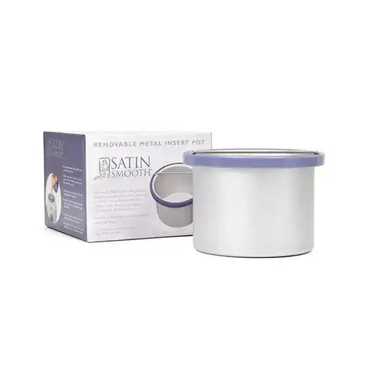 Satin Smooth Removable Metal Insert Pot