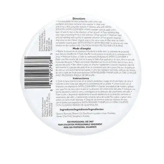 Satin Smooth Honey and Vit E Soft Wax - 14 oz