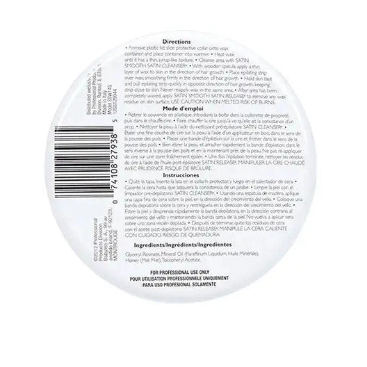 Satin Smooth Honey and Vit E Soft Wax - 14 oz