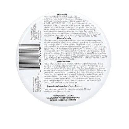 Satin Smooth Honey and Vit E Soft Wax - 14 oz