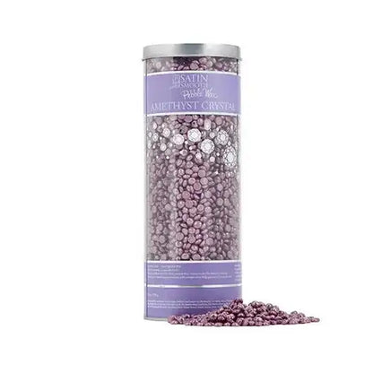 Satin Smooth Amethyst Crystal Pebble Wax - 23oz