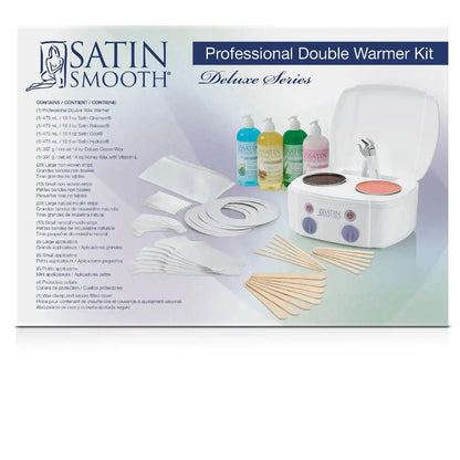 Satin Smooth Double Wax Warmer Kit