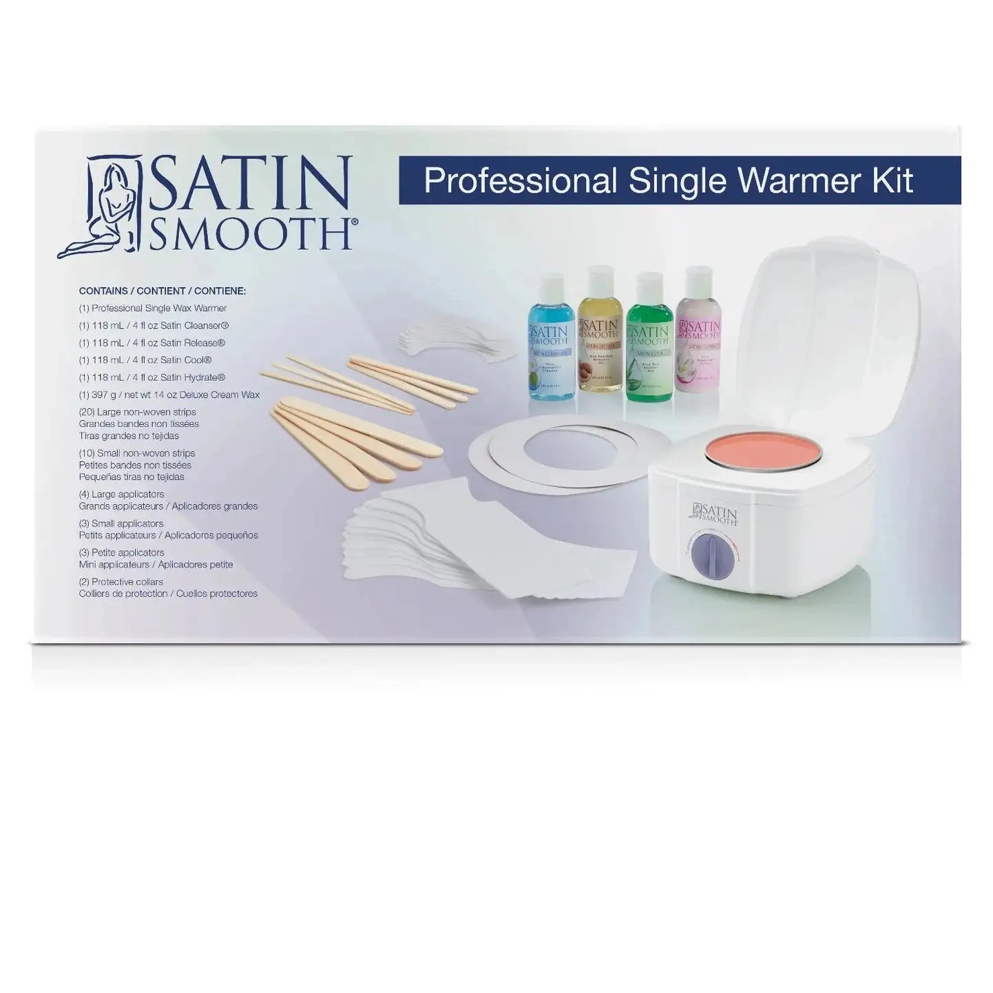 Satin Smooth Single Wax Warmer Kit