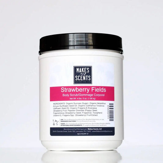 Makes Scents Strawberry Fields Body Scrub - 1/2 gallon