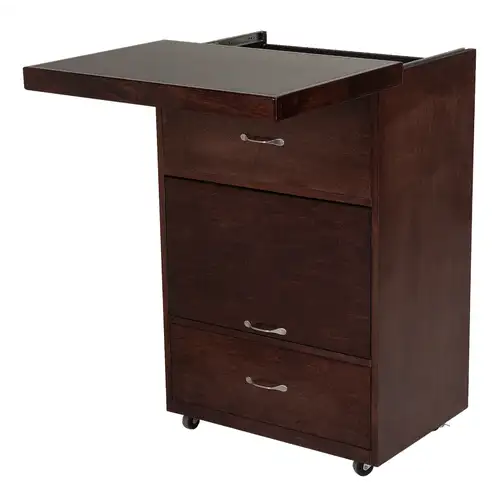 Living Earth Crafts Designer Wood Multi Purpose Trolley