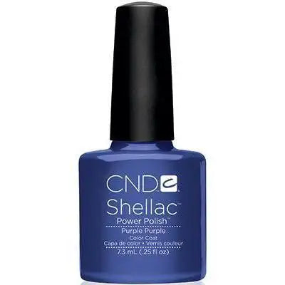 CND SHELLAC Purple Purple .25 fl oz gel polish bottle