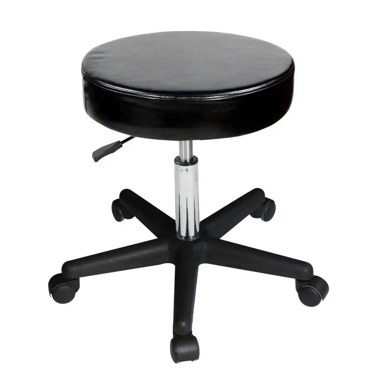 Master Massage Rolling Hydraulic Stool - Black