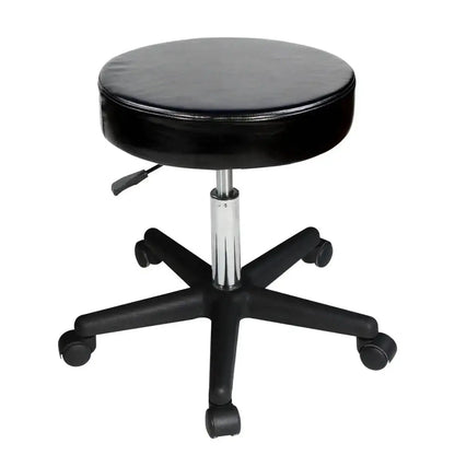 Master Massage Rolling Hydraulic Stool - Black
