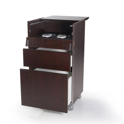 T-Wax Trolley with Double Wax Warmer and Pull Out Drawers