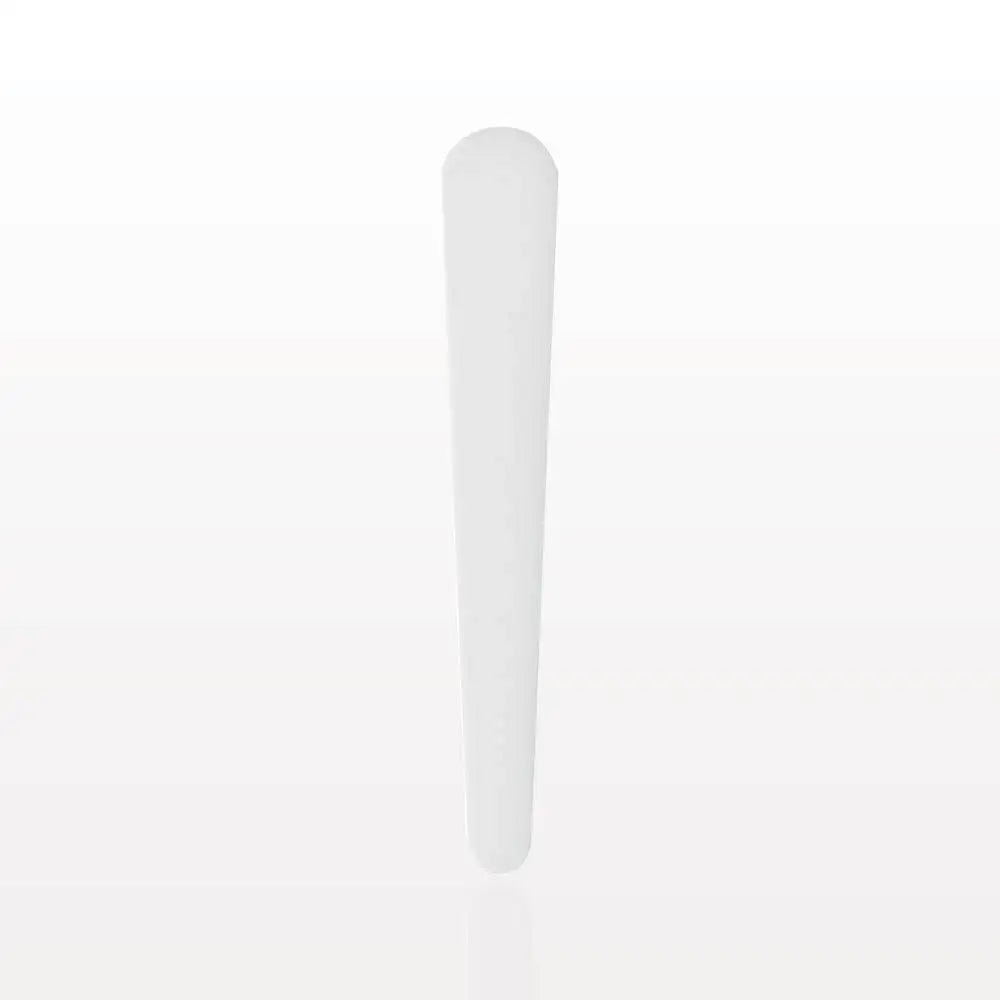 3.25 inch White Tapered Spatula - 50 Count