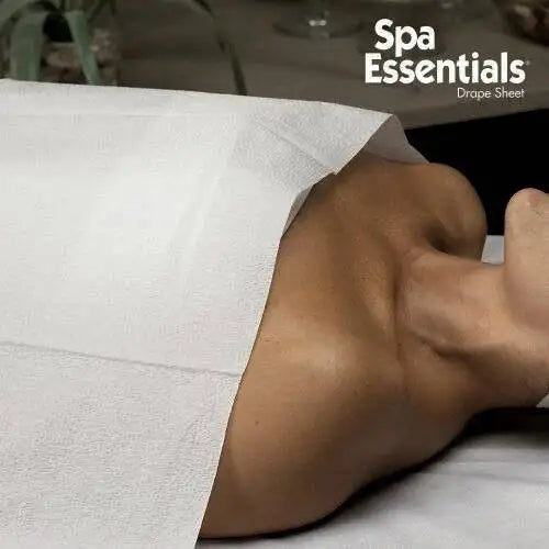 Spa Essentials Drape Sheet 2 ply 40" x 48" White