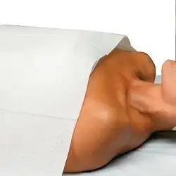 Spa Essentials 2-ply disposable drape sheet, 40 by 60 inches, 100-count pack for massage and body work