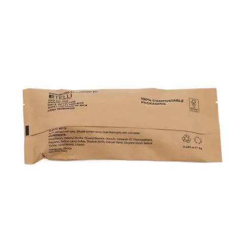 Tess Bamboo Shave Kit-Triple Blade Razor w/Shaving Cream Pkt - 500 per case