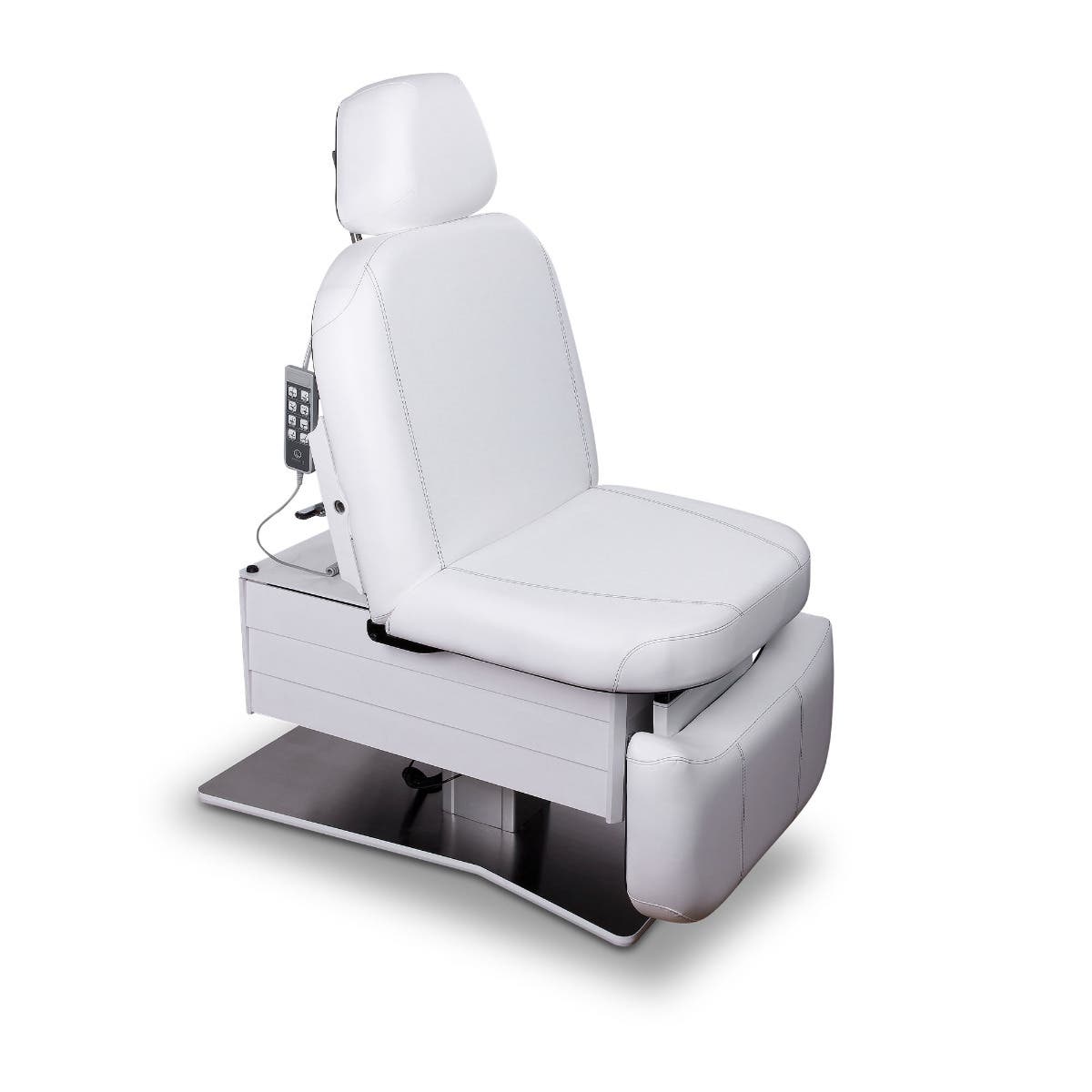 Living Earth Crafts Tribeca medi-spa chair, Linear base, upright with hand control