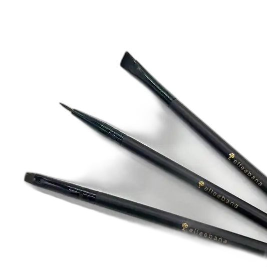 Elleebana Elleebana ElleeBRUSH Trilogy Set - Brow and Lash Artistry Brush Kit