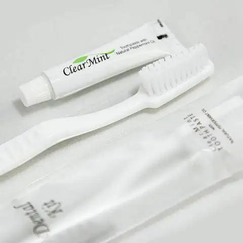 Toothbrush and Toothpaste Dental Kit - 125 Pack