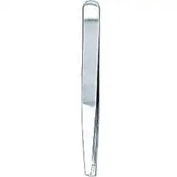 Stainless Steel Eyebrow Tweezers - Flat