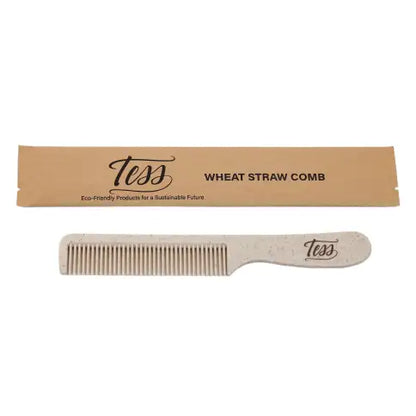 Tess Wheat Straw 6.8" Comb - 500 per case