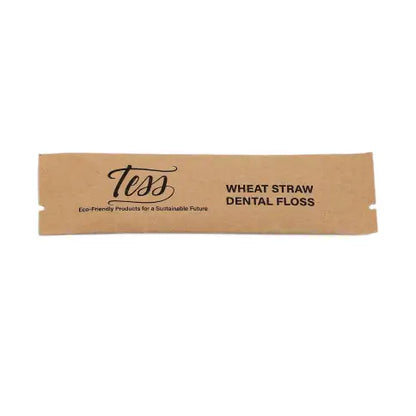 Tess Wheat Straw Dental Floss (2pk) - 500 per case