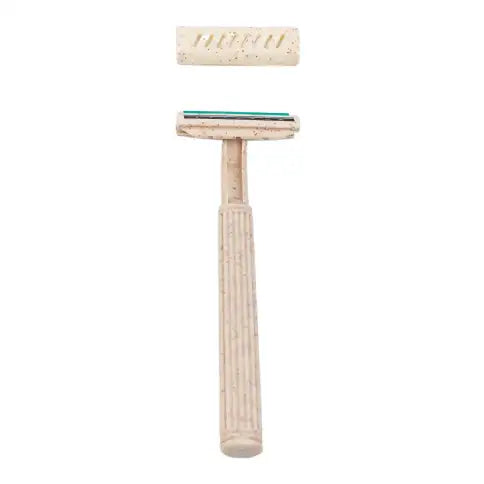 Tess Wheat Straw Triple Blade Razor - 500 per case
