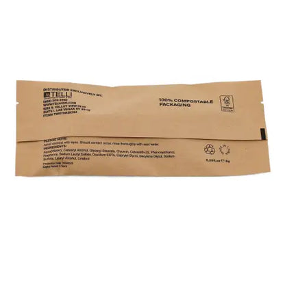 Tess Wheat Straw Shave Kit Triple Blade Razor w/Shave Cream - 500 per case