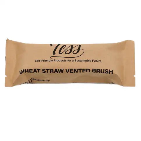 Tess Wheat Straw Vented Brush - 500 per case