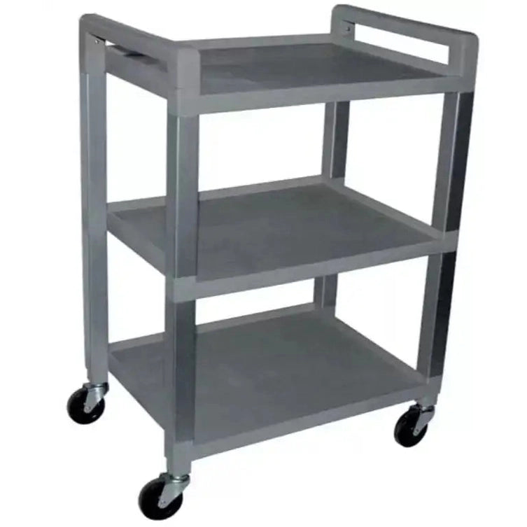 Ideal Poly 3 shelf, 16" x 20" x 29", Gray