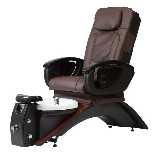 Continuum Vantage Pedicure Spa, chocolate upholstery