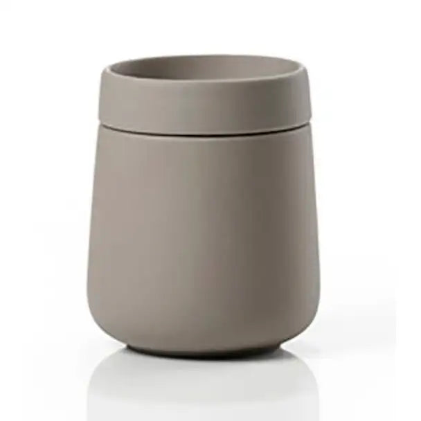 Handmade Concrete Sundry Jar - Sage