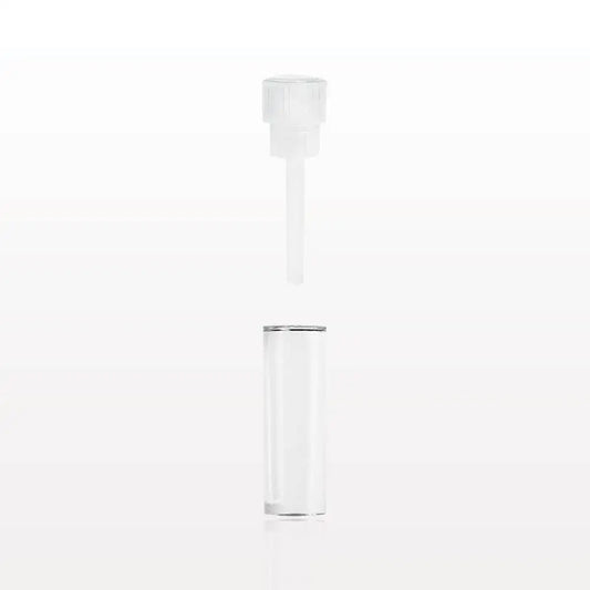 Vial with Plug Cap and Paddle, Clear