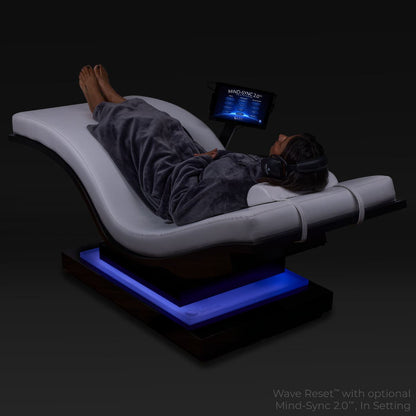 Living Earth Crafts Wave Reset™ Lounger w/ IceBlock™ Chromatherapy Base