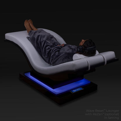 Living Earth Crafts Wave Reset™ Lounger w/ IceBlock™ Chromatherapy Base